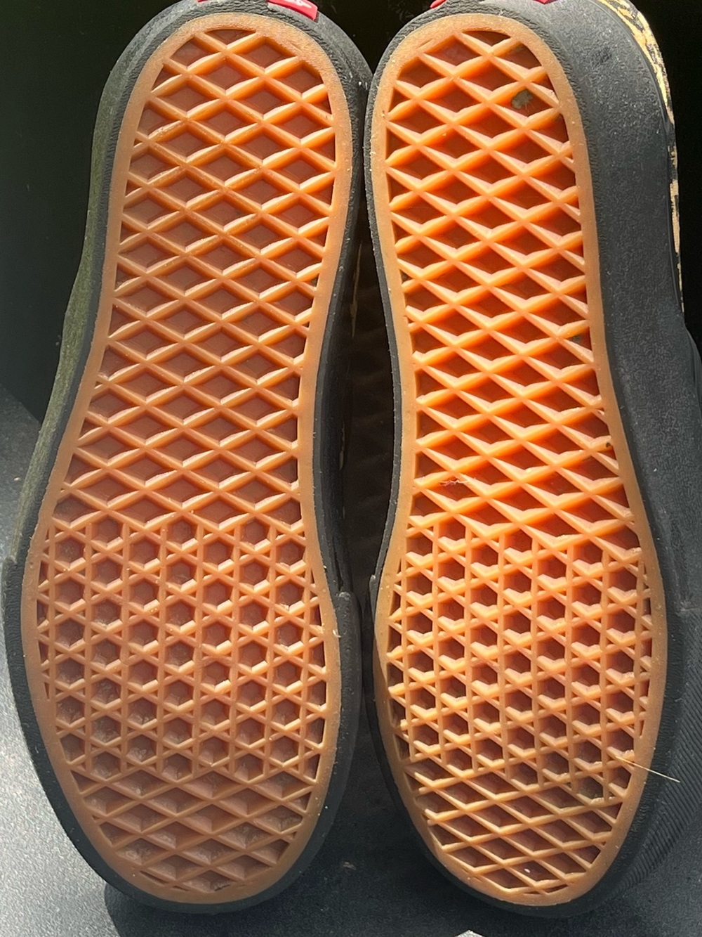 Vans Leopard Print Slip-On Loafers - Black & Tan size 6 - Picture 6 of 7